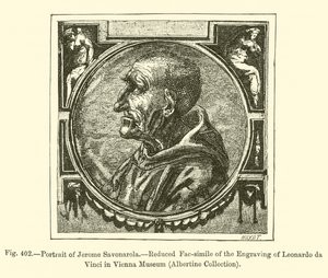 Portrait de Jérôme Savonarole