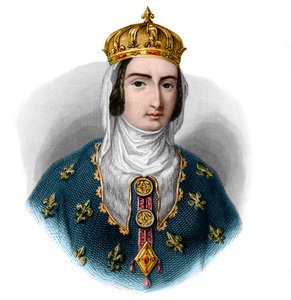 Portrait de Jeanne Ire de Navarre - French School