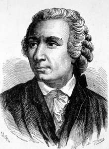 Portrait de Léon (Leonhard) Euler (1707 - 1783), mathématicien suisse - dans « Album de la Science; savants illustres; Grandes découvertes » 1896.