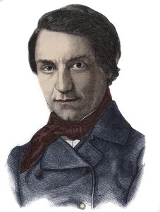 Portrait de Louis Blanc, homme politique et historien français (1811-1882)