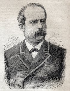 Portrait de Louis Lépine (1846-1933), préfet de Paris, dans « Le Petit Parisien » le 23/07/1893 (gravure)