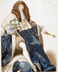 Portrait de Louis XIV, jeune. - French School