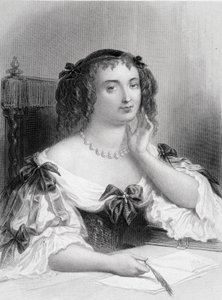 Portrait de Marie de Rabutin-Chantal, Marquise de Sévigné, écrivain - French School