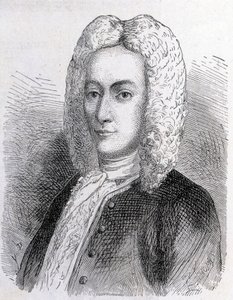 Portrait de Mathieu Dutilh (1715-1791) - dans « Album de la Science; savants illustres; Grandes découvertes » 1896 - French School