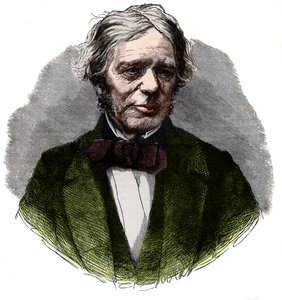 Portrait de Michael Faraday (1791-1867) - French School