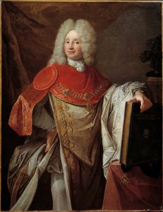 Portrait de Philippe Joseph Perrotin de Barmond, Chevalier de Saint Michel en grand costume de l