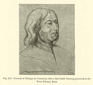 Portrait de Philippe de Commynes, d