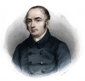 Portrait de Pierre-Antoine Berryer (1790-1868) (dit Berryer fils), avocat français. Dans "Livre des Orateurs" par Louis de Cormenin Timon. 1842. Collection privée.