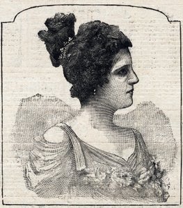 Portrait de la princesse Caraman-Chimay (Clara Ward - 1873 - 1916)