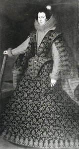 Portrait de la princesse Élisabeth de France (1602-44) 1621