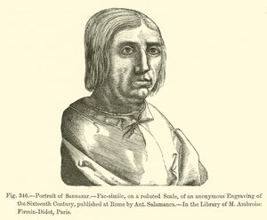 Portrait de Sannazar (gravure)