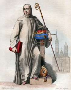 Portrait de Suger (abbé Suger) (1081-1151)