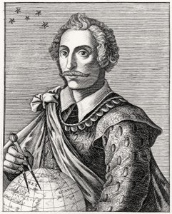 Portrait de Thomas Cavendish (1560-92) gravé par L Armessin - French School