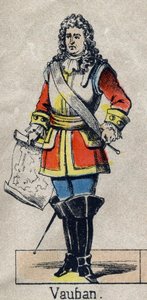 Portrait de Vauban Sébastien le Prestre, maréchal de France. Image d