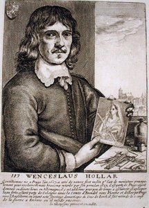 Portrait de Wenceslaus Hollar (1607-77)