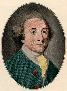 Portrait de William Whitehead (poète anglais) (1715-1785) - French School