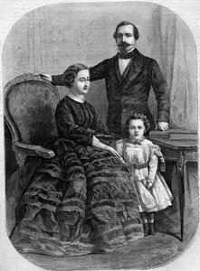 Portrait de la famille impériale de France