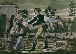 Préparation pour la chasse, planche 1, début du XIXe siècle