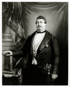 Prince Lucien Murat en tant que Grand Maître du Grand Orient de France, vers 1855 - French School