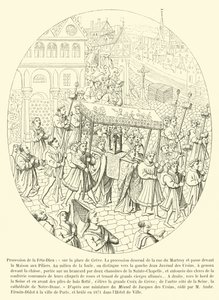 Procession de la Fête-Dieu - French School