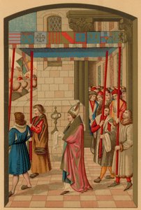 Procession du roi René à Aix (Provence) - French School