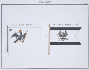 Drapeaux prussiens, d