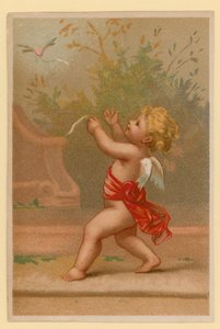 Putto jouant