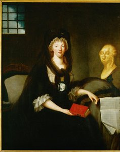 La reine Marie-Antoinette emprisonnée à la Conciergerie ... - French School