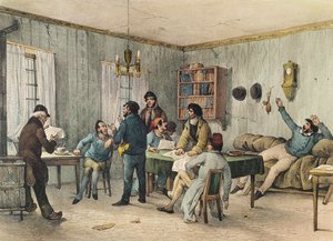 Salle de Lecture de la Prison Sainte-Pélagie, Paris, c. 1840