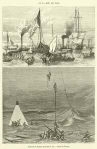 Recherche de millions au fond de la mer
