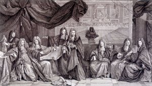 Rétablissement de Louis XIV, vers 1689 - French School