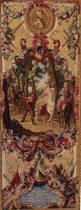 Tapisserie des Gobelins Régence avec l
