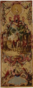 Tapisserie des Gobelins de la Régence avec l