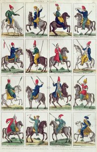 Unités régionales de cavalerie russe, vers 1812-14 - French School