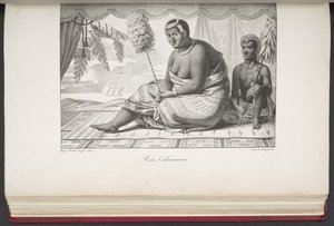 Reine Cahoumanou, Habitants des îles Sandwich, de 