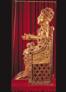 Statue reliquaire de Sainte Foy, vers 980