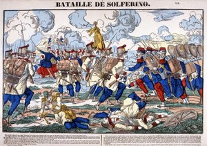Représentation de la bataille de Solférino, 24 juin