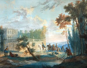 Retour de la chasse, milieu du 18ème siècle