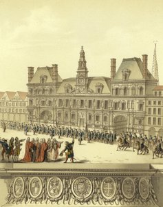 Revue des gardes de la ville de Paris