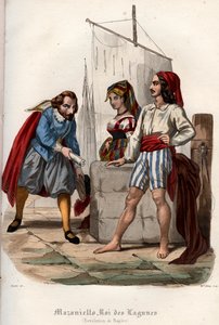 Révolte contre la domination des Habsbourg espagnols à Naples en 1647 - French School