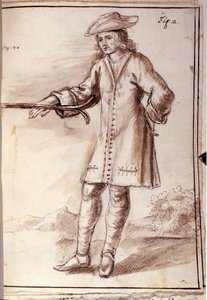 Rhabdomancie - sourcellerie - dans « Physique occulte, ou Traité de la baguette divinatoire et de son utilité pour la découverte des sources, des mines, des caches, des voleurs et des meurtriers fugitifs, etc » - par Pierre Le Lorrain (Abbé de Vallemo