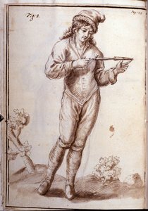 Rhabdomancie - sourcellerie - dans « Physique occulte, ou Traité de la baguette divinatoire et de son utilité pour la découverte des sources, des mines, des caches, des voleurs et des meurtriers fugitifs, etc. » - par Pierre Le Lorrain (Abbé de Vallemo
