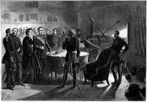 Risorgimento - Expédition des Mille ou Chemises rouges par Giuseppe Garibaldi (1807-1887) - Siège de Gaète, Italie