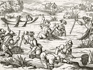 Pêche en rivière, de 