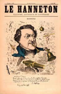 Rossini de Le Hanneton, pub. 4 juillet 1857