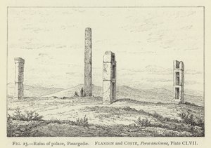 Ruines du palais, Pasargades