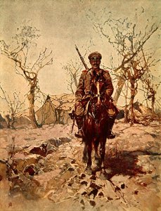Soldat russe pendant la Première Guerre mondiale