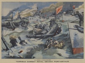 Guerre russo-japonaise : bataille navale au large de Port Arthur