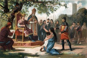 Saint Louis (Louis IX) - French School