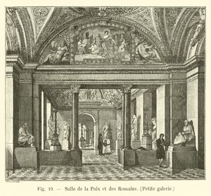 Salle de la Paix et des Romains, Petite galerie
